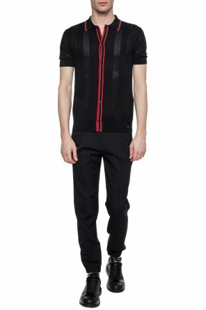 Striped polo shirt, zdjęcie 2 Striped polo shirt od Fendi